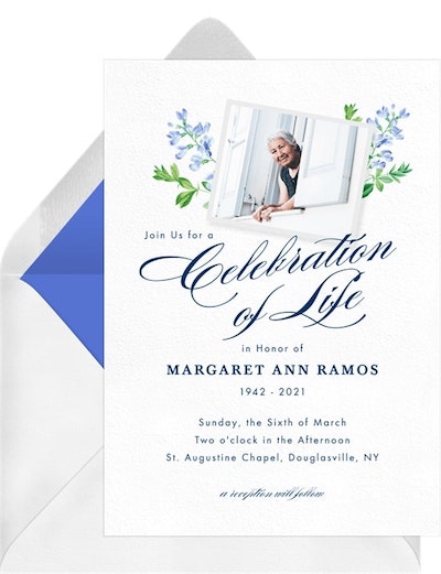 Easy Wording for a Celebration of Life Invitation: What to Say