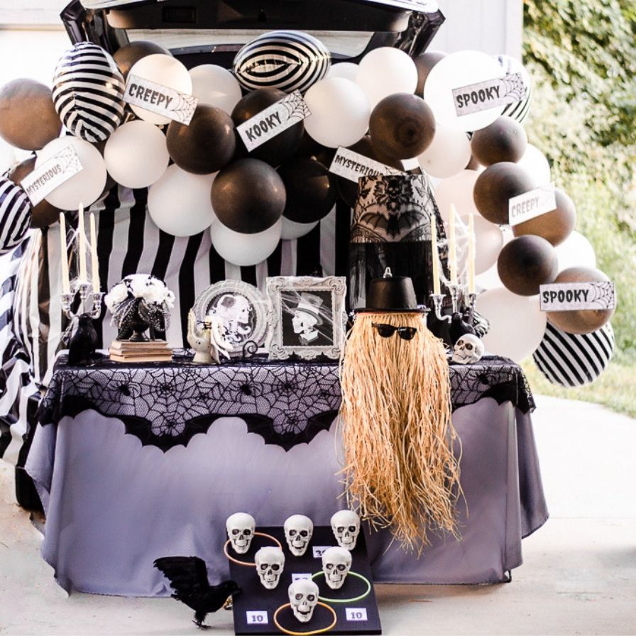 Addams Family Backdrop Ideas Easy DIY for Spooky Fun