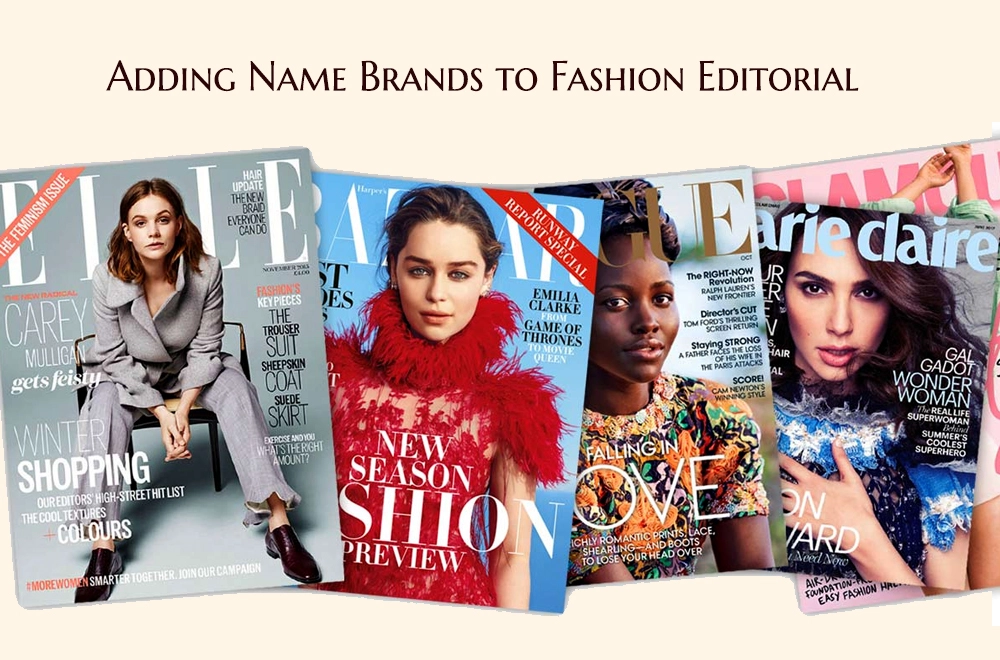 Adding Name Brand Clothes to Your Fashion Editorial: A Quick Guide