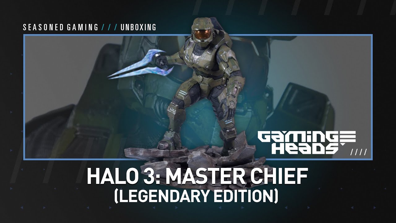 Unboxing the Epic Master Chief Statue Life Size Collectible