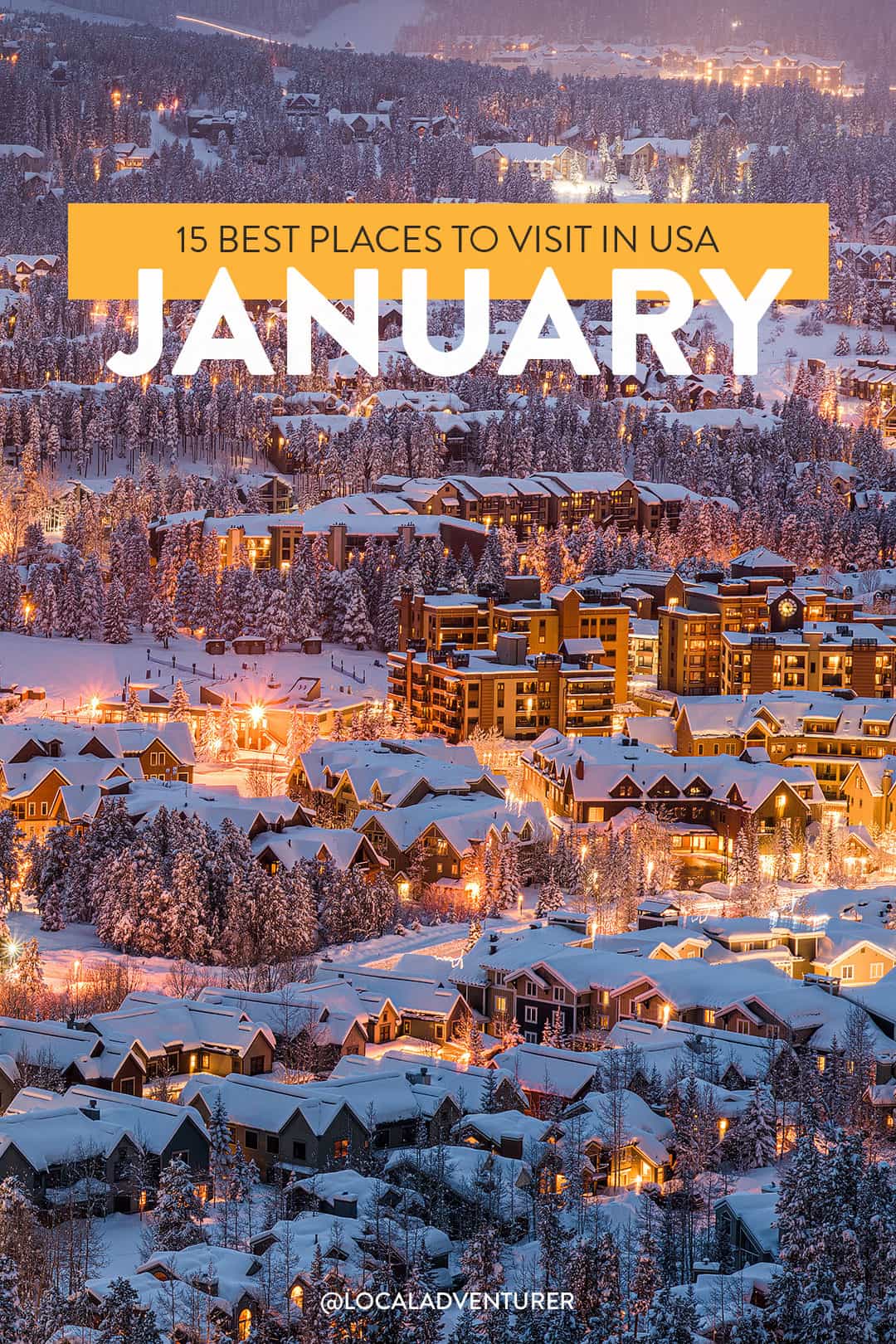 Fun Getaways: Best US States to Visit in January for Everyone.