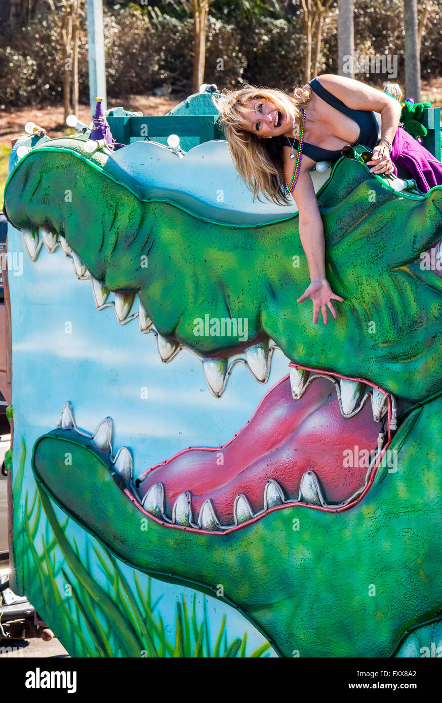 Mardi Gras Gator Fun: Alligators and Parades