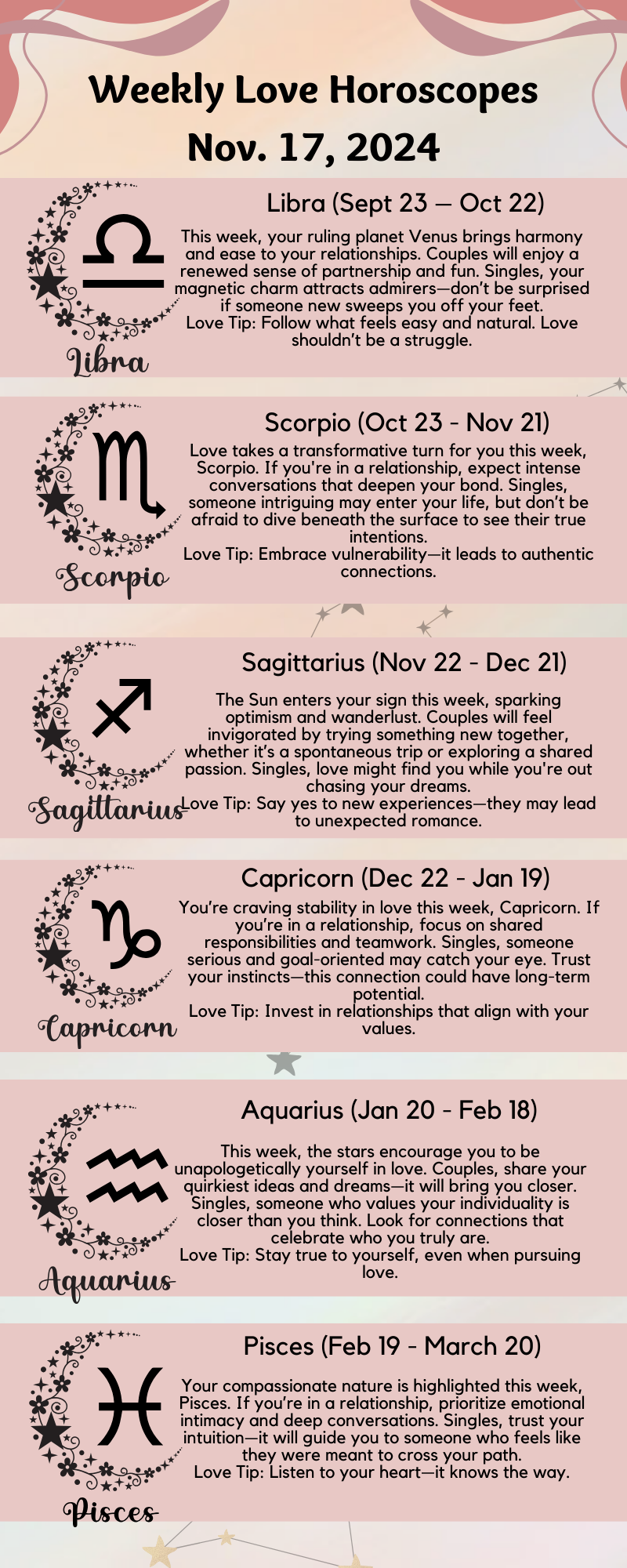 Libra Love Horoscope Next Week: Whats in Store for You?