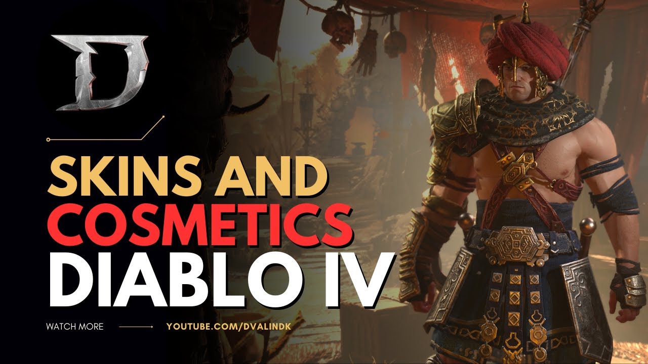 How to Use Diablo 4 Cosmetics Step by Step Tutorial