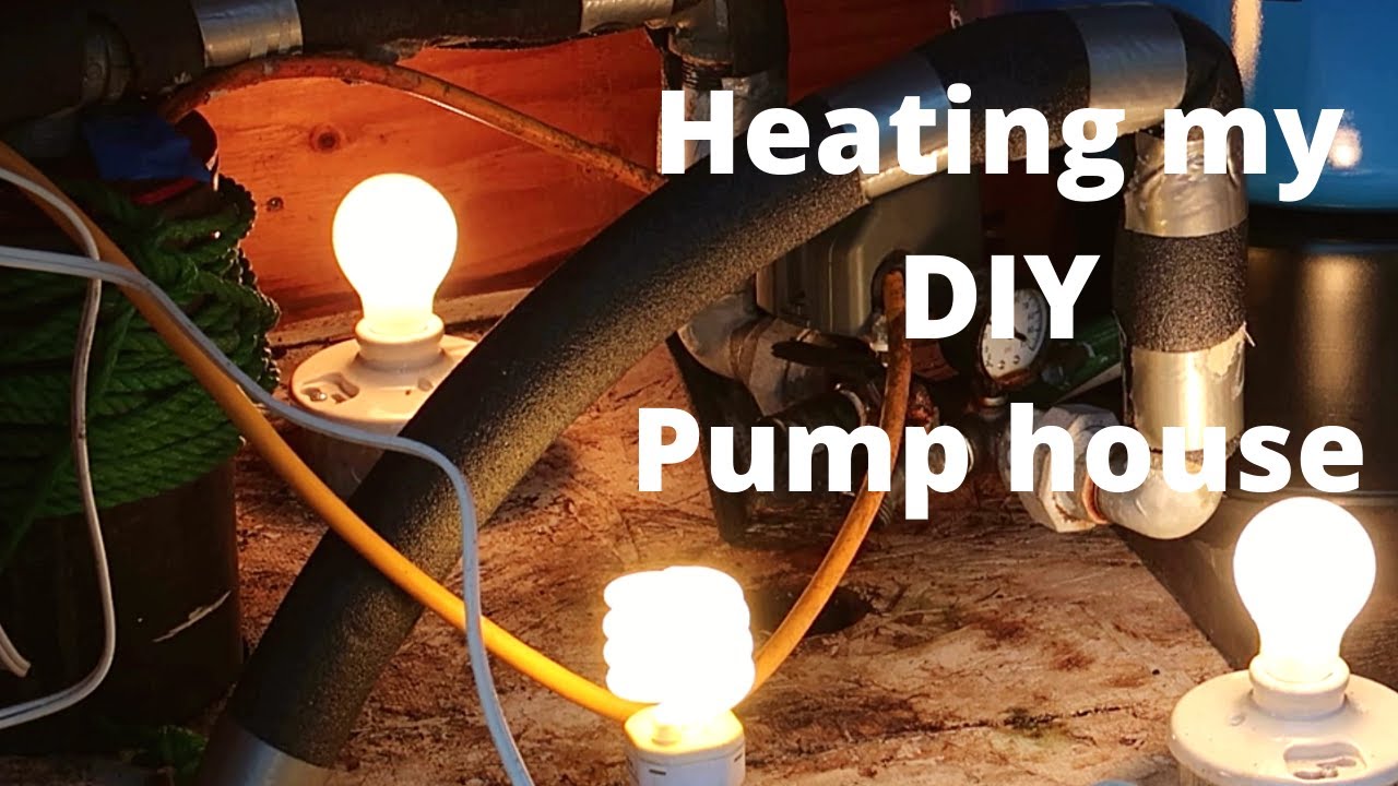 What is the best way for how to heat well pump house?