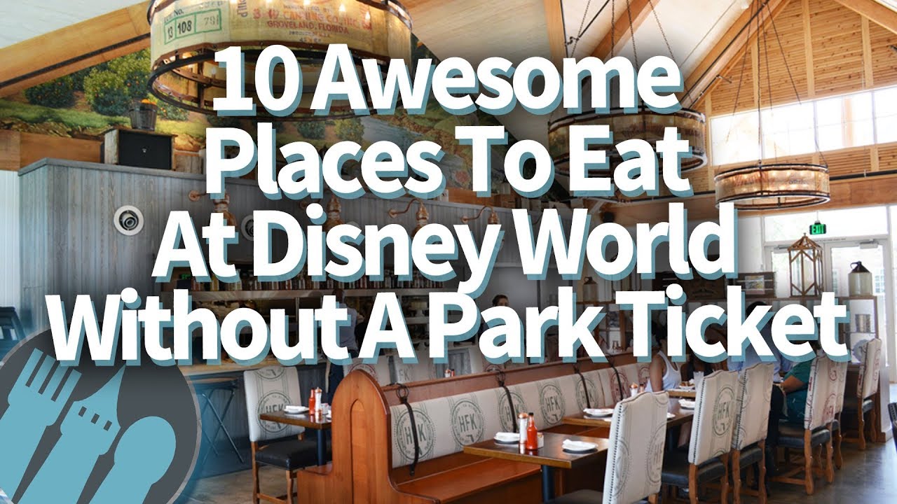 Beyond the Parks: Best Disney Restaurants Not in Parks You Must Try