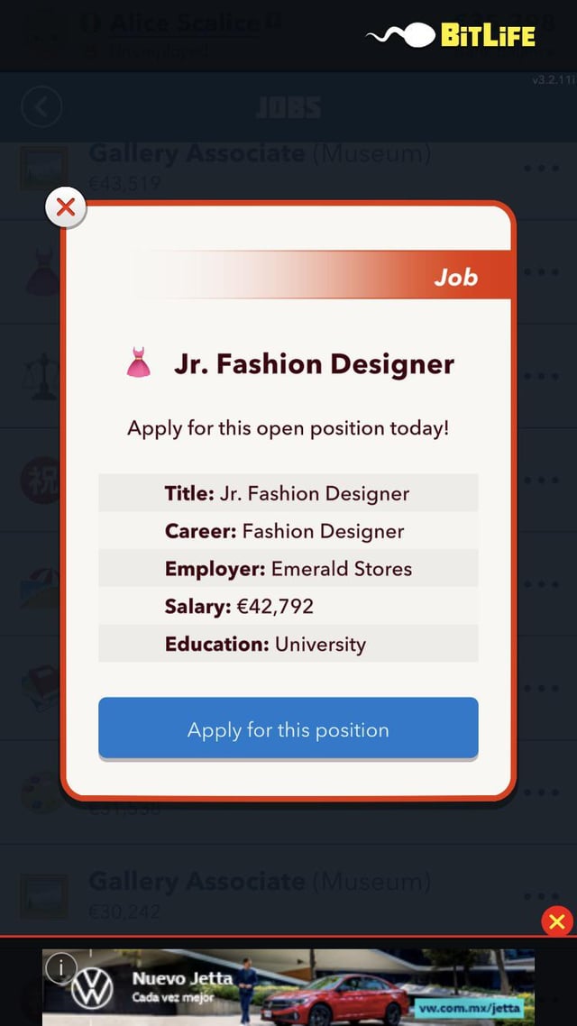 How to become a fashion designer bitlife? Get the best jobs