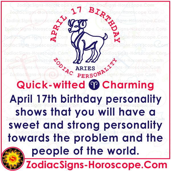 April 17 Birthday Horoscope: What Does It Mean for You?
