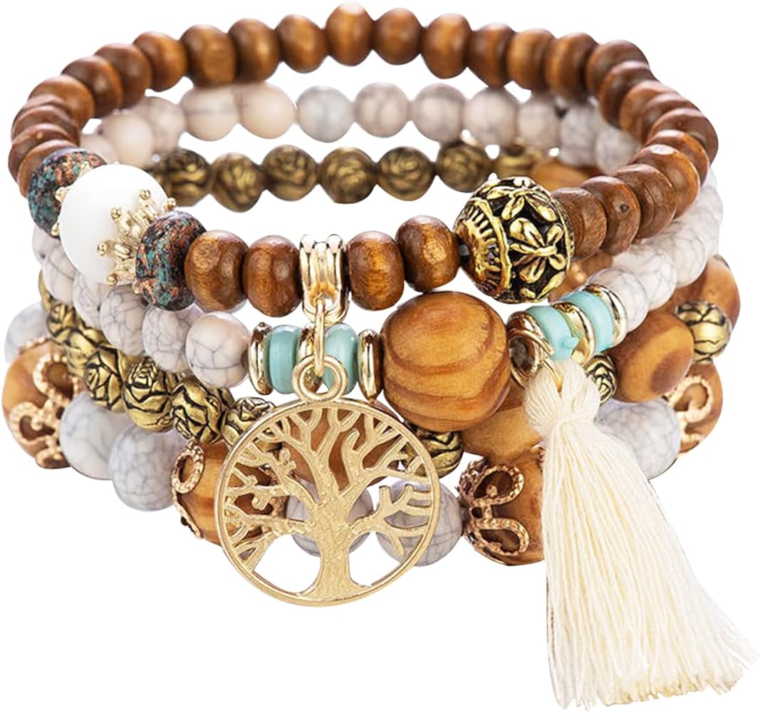 Stunning Tree of Life Bracelets: Beaded, Charm, and More