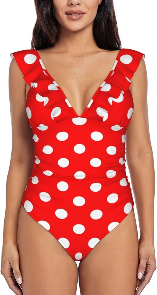 Find Your Perfect Red Polka Dot Bathing Suit One Piece