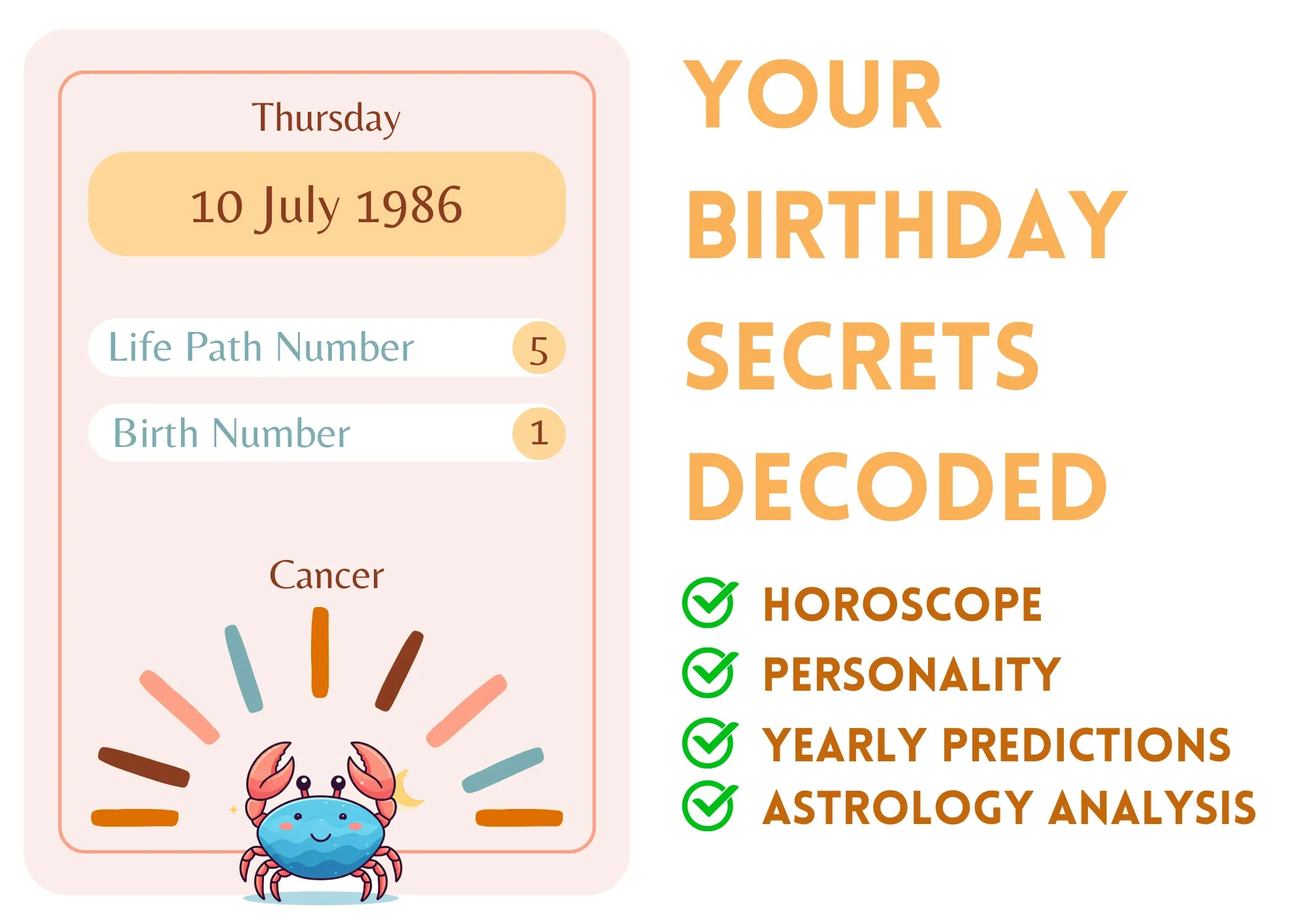 July 10 Birthday Horoscope: Your Personality Traits Revealed