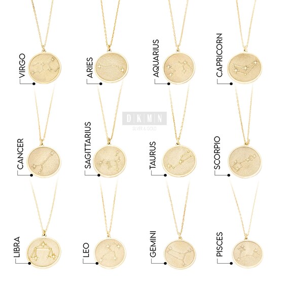 From Aries to Pisces: The Best Horoscope Necklaces for Every Star Sign That You Can Wear Daily