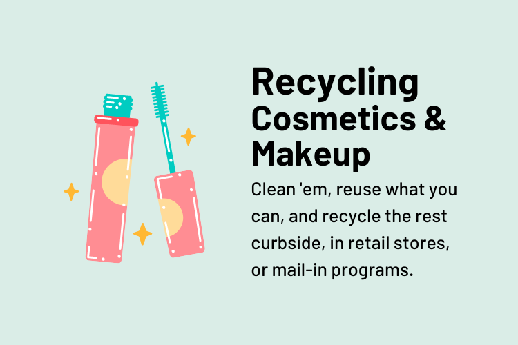 How to recycle cosmetics? Learn simple ways to dispose of old makeup.