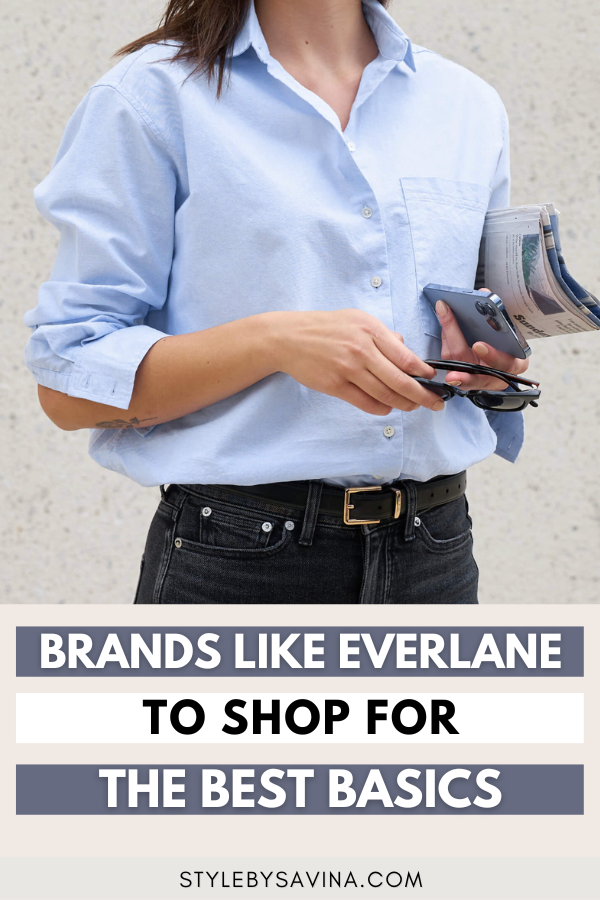 Similar Brands to Everlane: Where to Shop for Basics