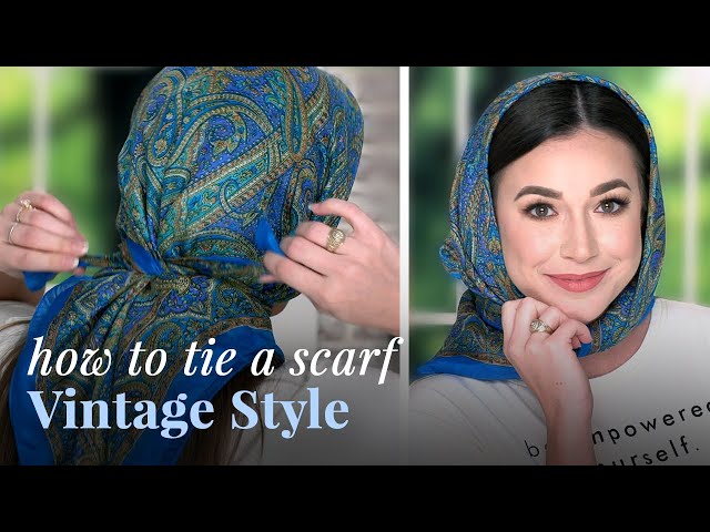 How to tie a scarf scarves headscarf? Learn these easy ways to enhance your style!