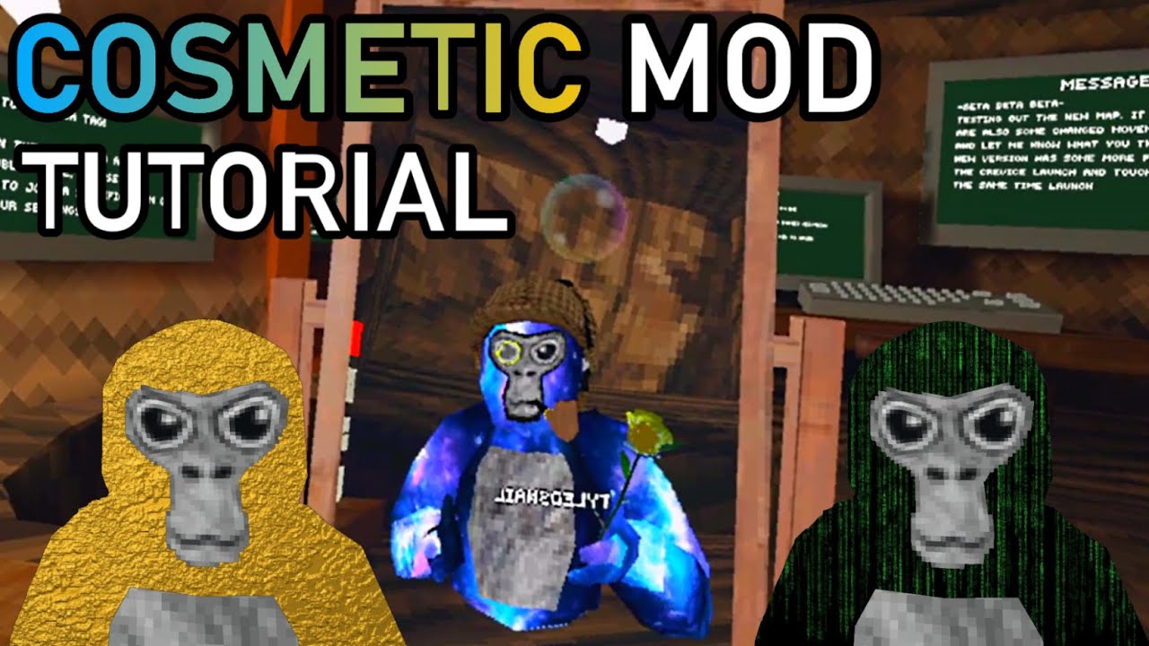 Get Cool Looks: How to Get Cosmetic Mods in Gorilla Tag Easily!