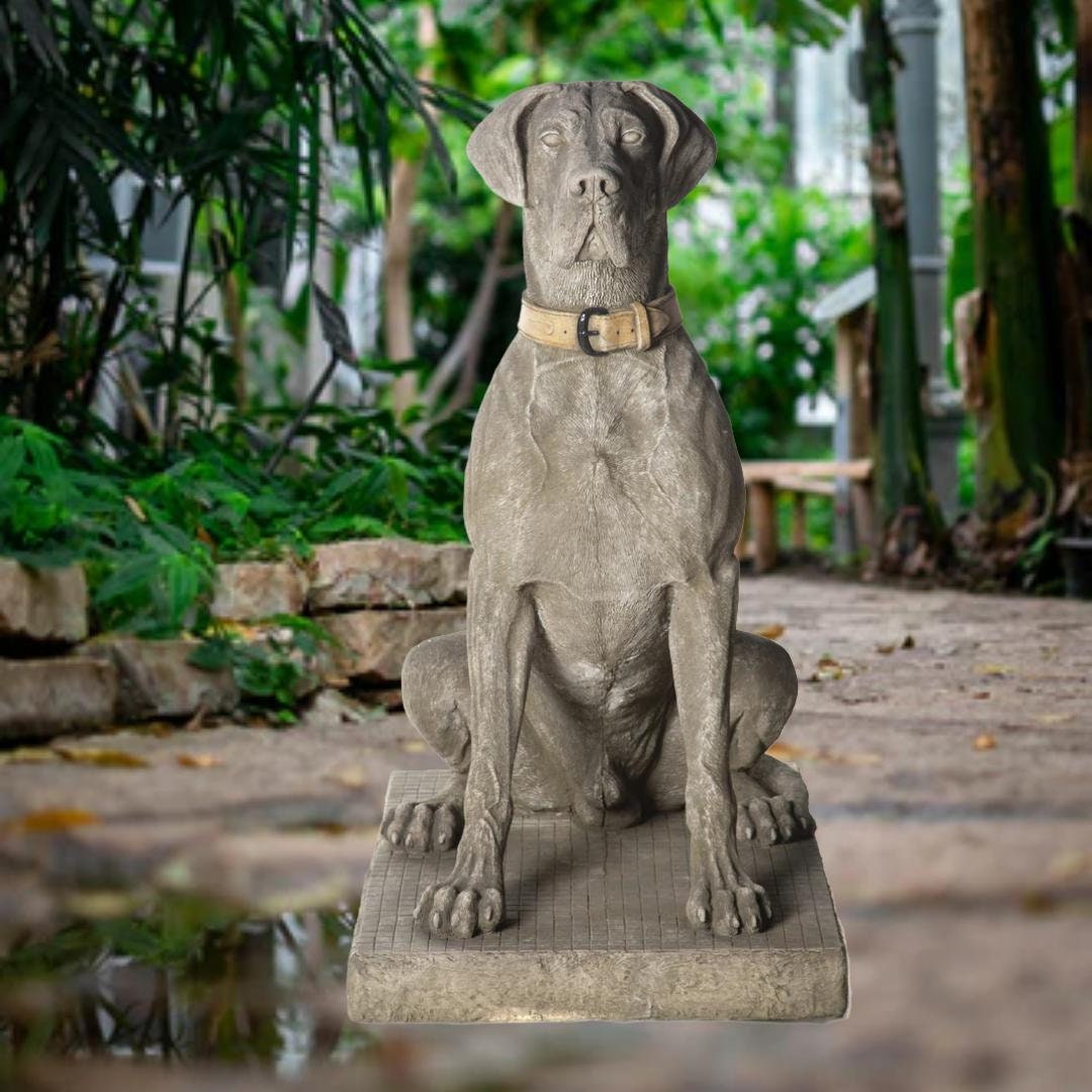 Best Life Size Great Dane Statues: Indoor & Outdoor Garden Decor.