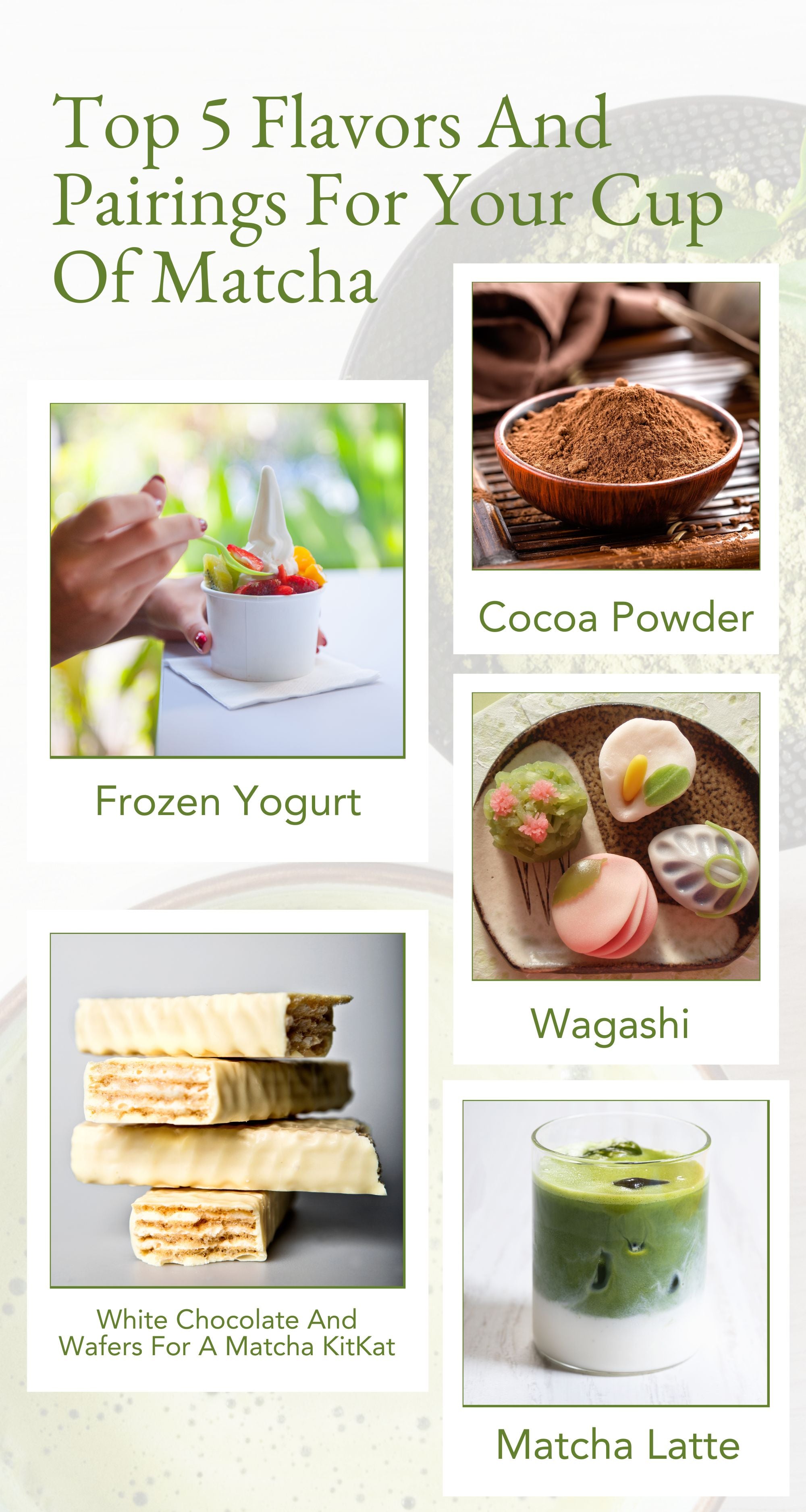 Matcha and What? Find top flavor pairings (what flavors pair well with matcha easily)