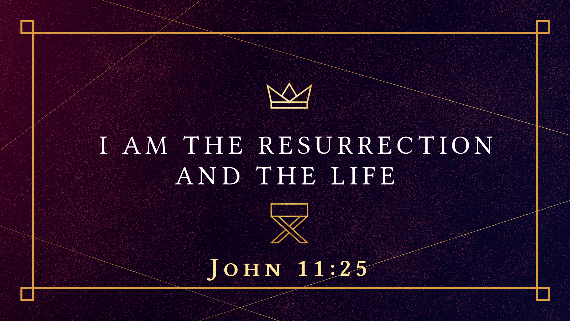 I Am the Resurrection and the Life Sermon: Ultimate key points.