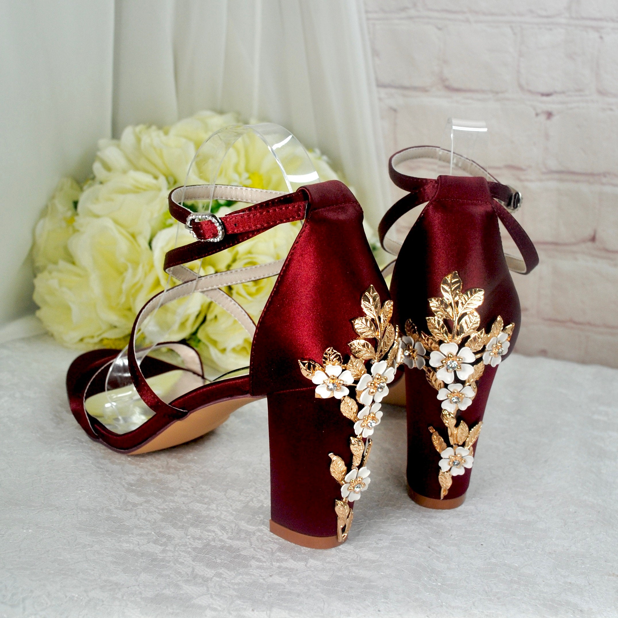 Burgundy Wedding Shoes Ideas: Inspiration for Your Big Day