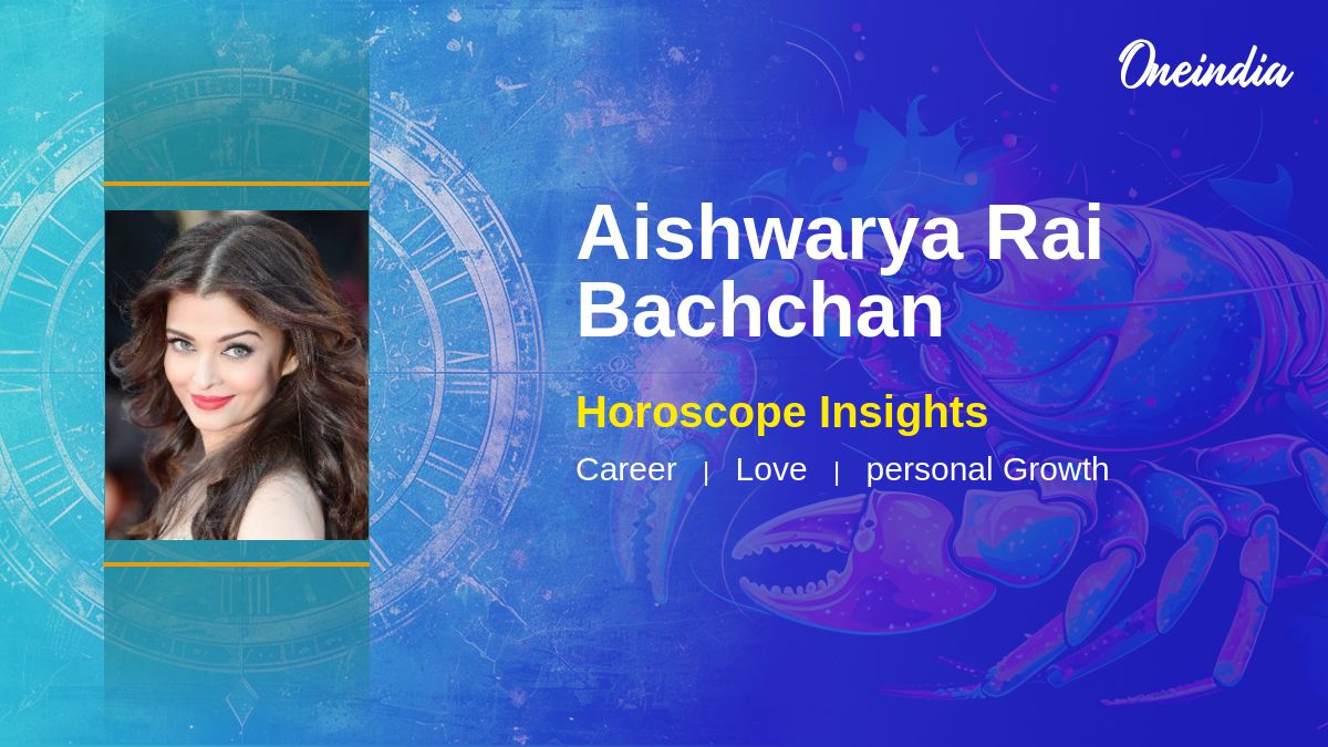 Aishwarya Rai Horoscope Analysis: Key Insights into Her Destiny and Success.