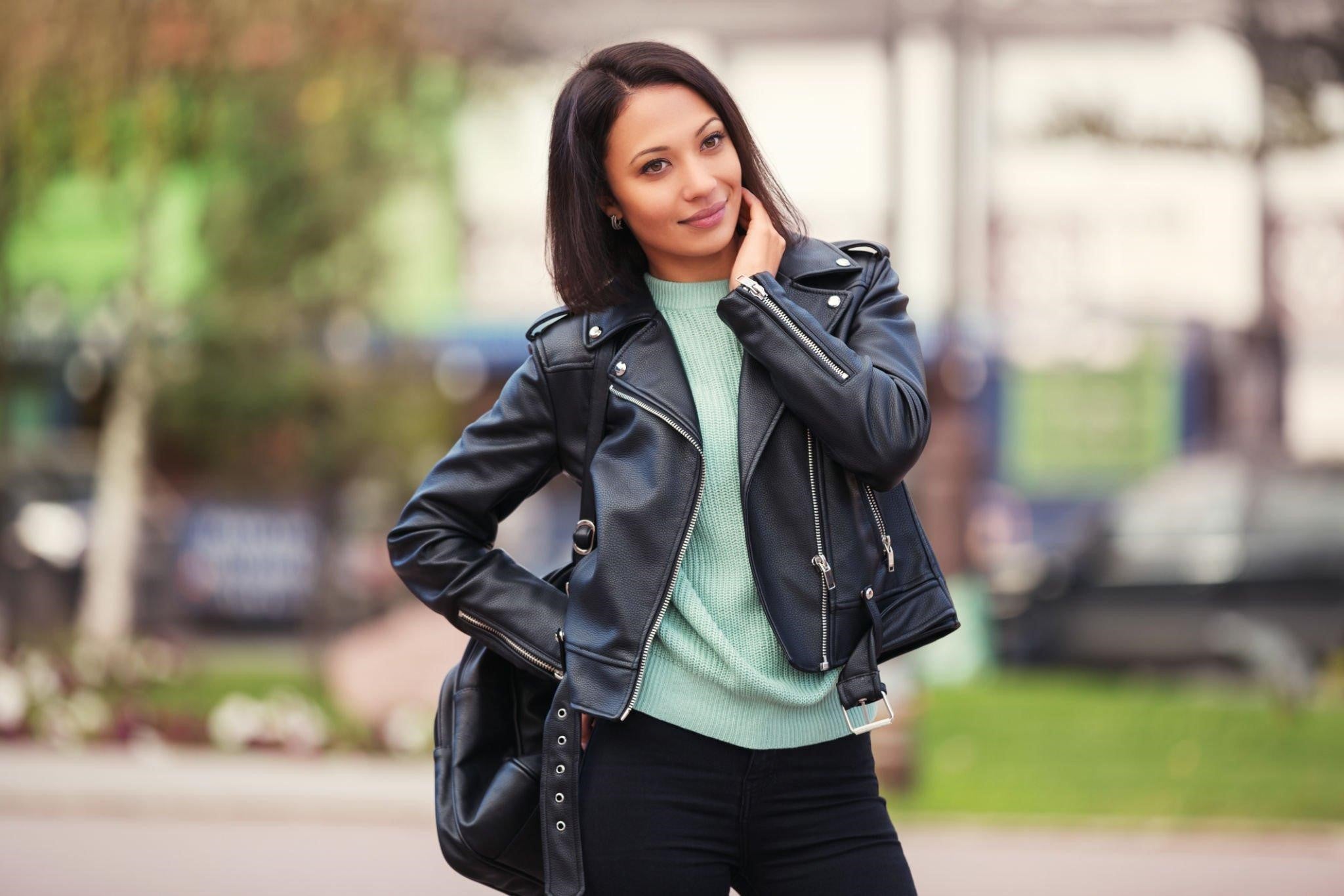 How to Wear a Cropped Biker Jacket: Tips for you!