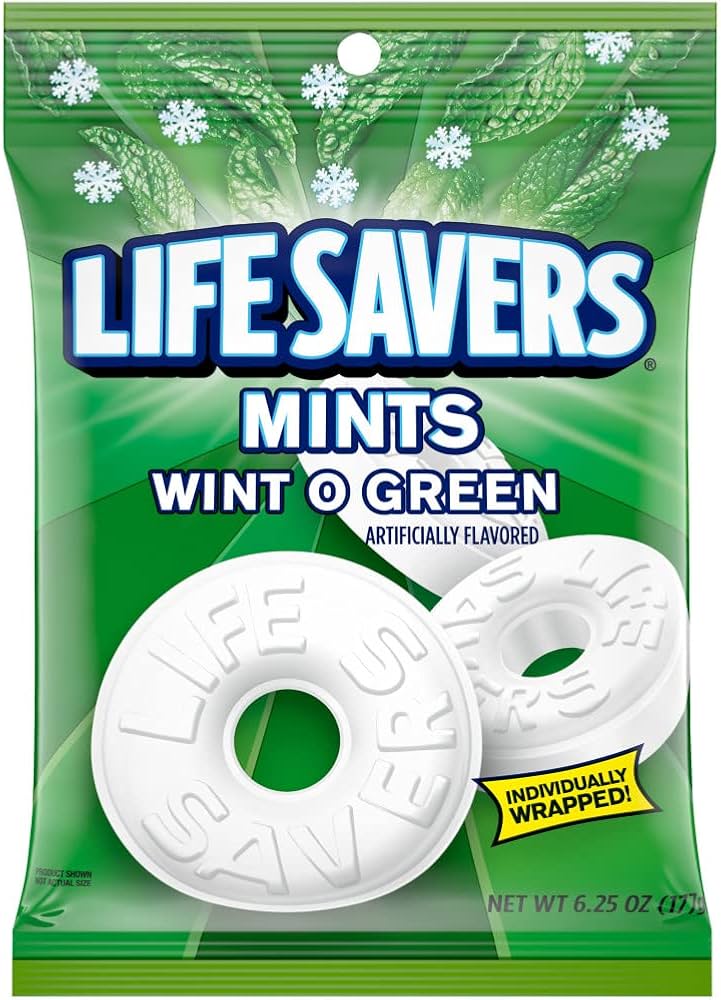 Life Savers Wint O Green candies, are they still the classic?